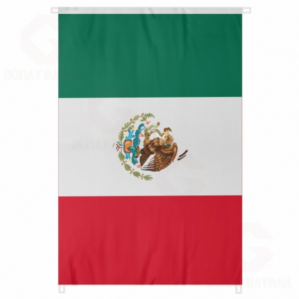Meksika Bina Boyu Byk Bayrak