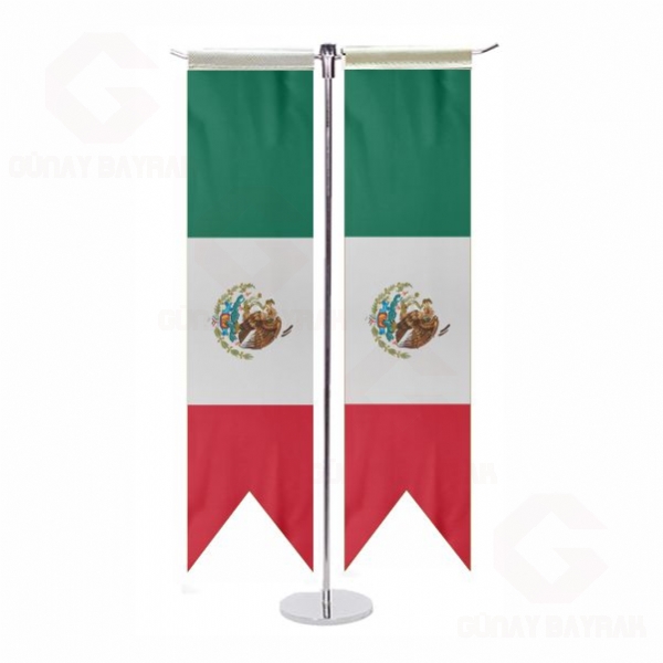 Meksika T Masa Bayraklar