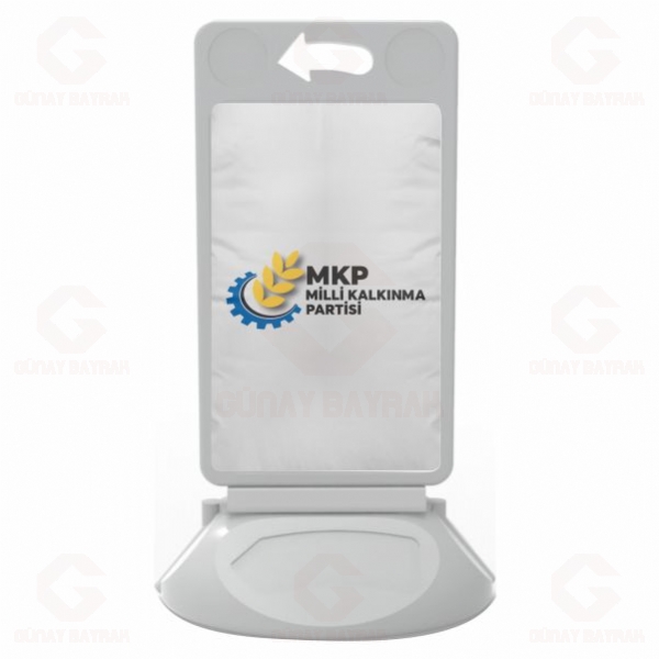 Milli Kalk�nma Partisi Plastik Reklam Dubas�
