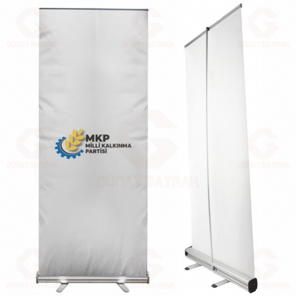 Milli Kalk�nma Partisi Roll Up Banner
