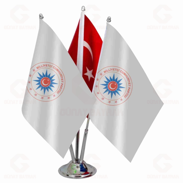 Milliyet�i Cumhuriyet Partisi ��l� Masa Bayra��