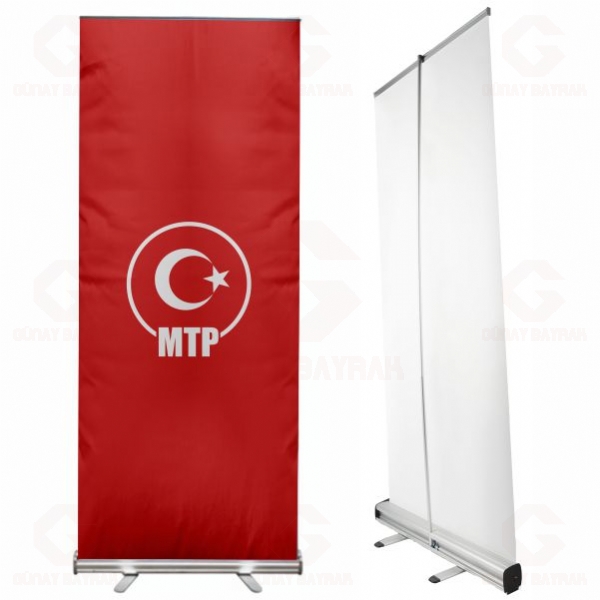 Milliyet�i T�rkiye Partisi Roll Up Banner