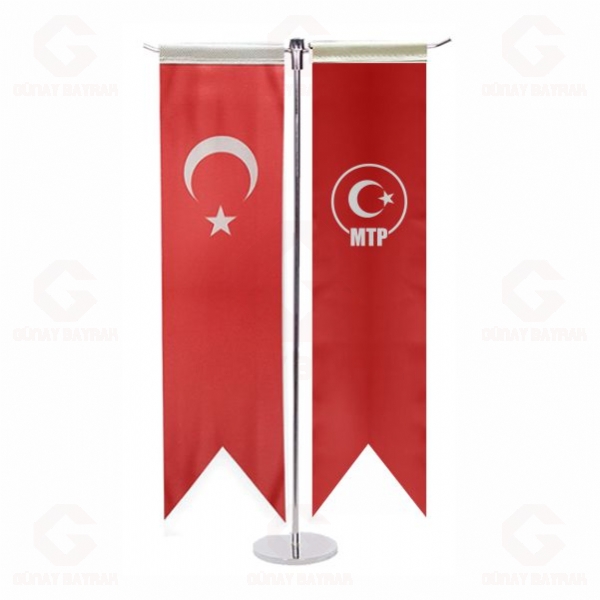 Milliyet�i T�rkiye Partisi T Masa Bayra��