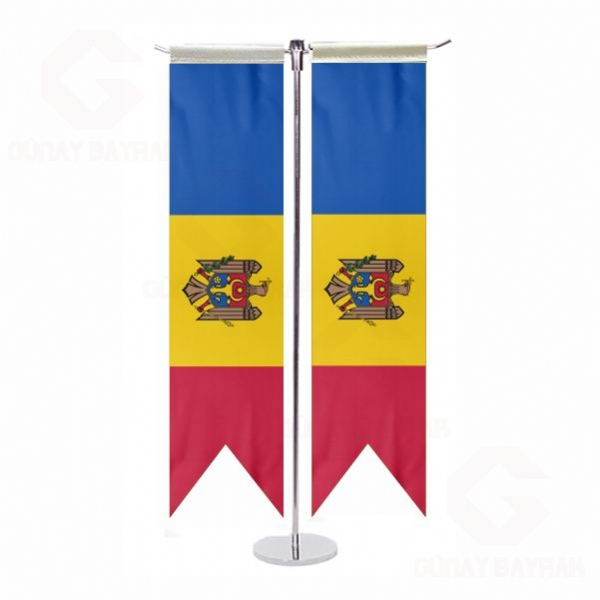 Moldova T Masa Bayraklar