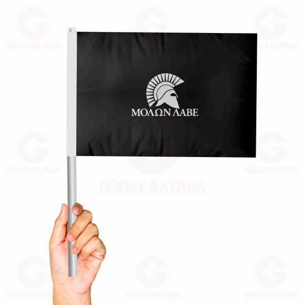 Molon Labe Sopal� Bayrak