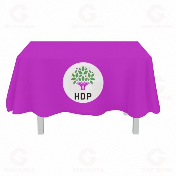 Mor HDP Halklar�n Demokratik Partisi Masa �rt�s� Modelleri