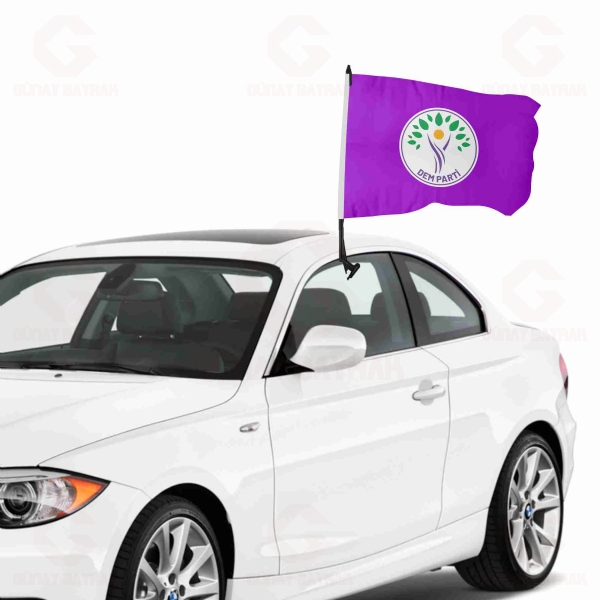 Mor Halklar�n E�itlik ve Demokrasi Partisi �zel Ara� Konvoy Bayra��