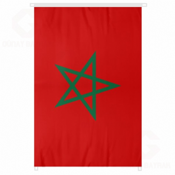 Morocco Bina Boyu Byk Bayrak