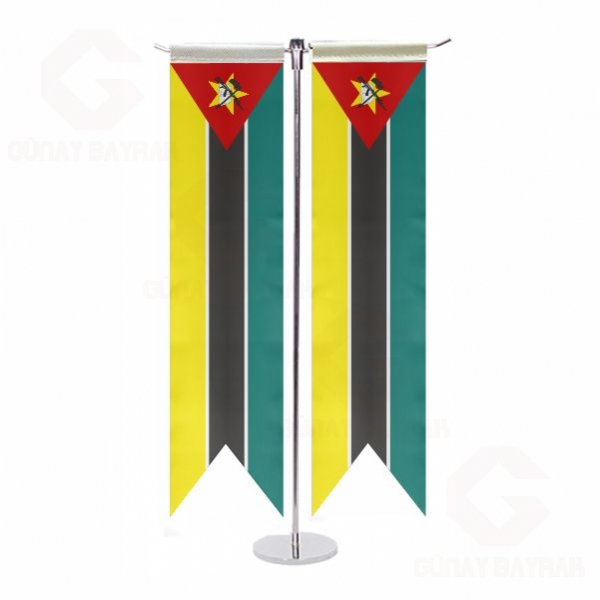Mozambik T Masa Bayraklar