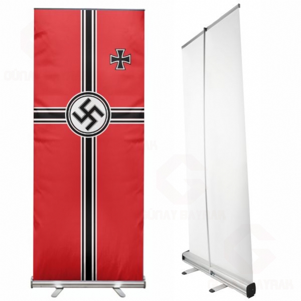 Nazi Almanyas Harp Sanca Roll Up Banner