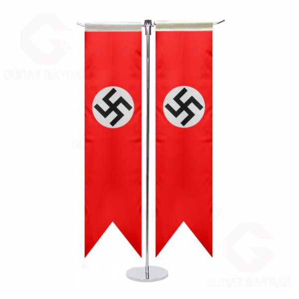 Nazi Almanyas T Masa Bayraklar