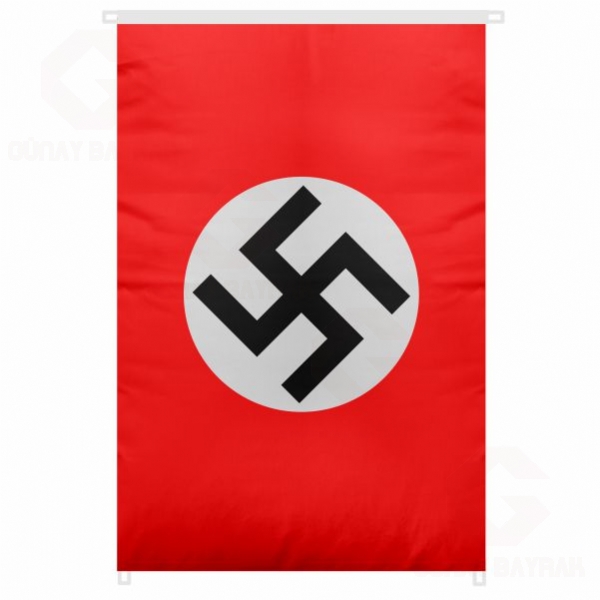 Nazi Bina Boyu Byk Bayrak