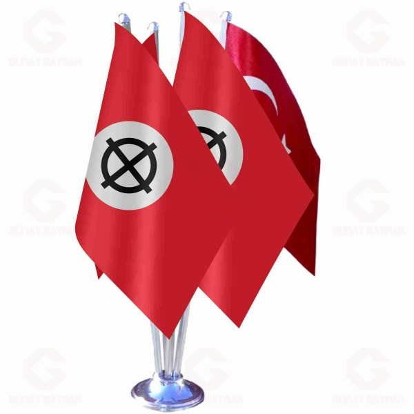 Neo Nazi celtic D�rtl� Masa Bayra��