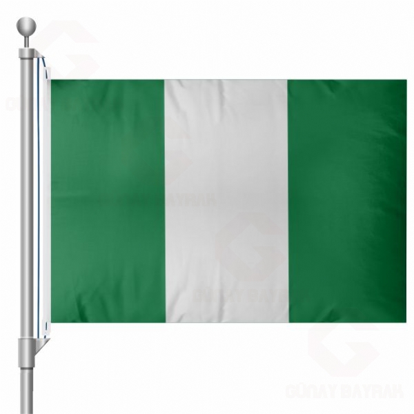 Nijerya Bayra Nijerya Flamas