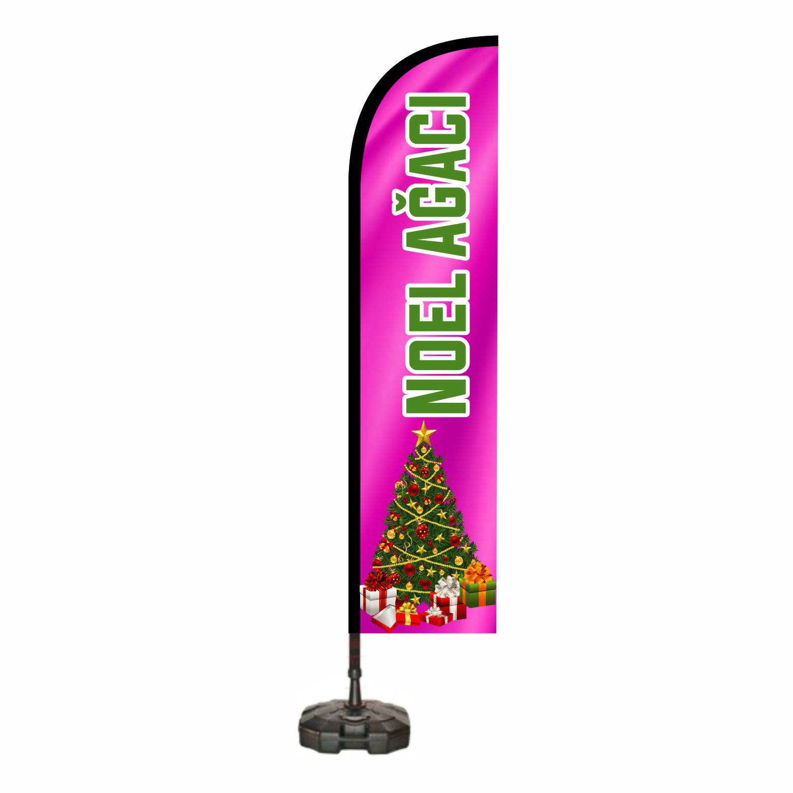 Noel A�ac� Plaj Bayraklar�