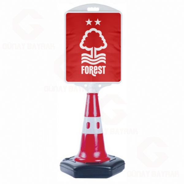 Nottingham Forest FC Orta Boy Yol Reklam Duba