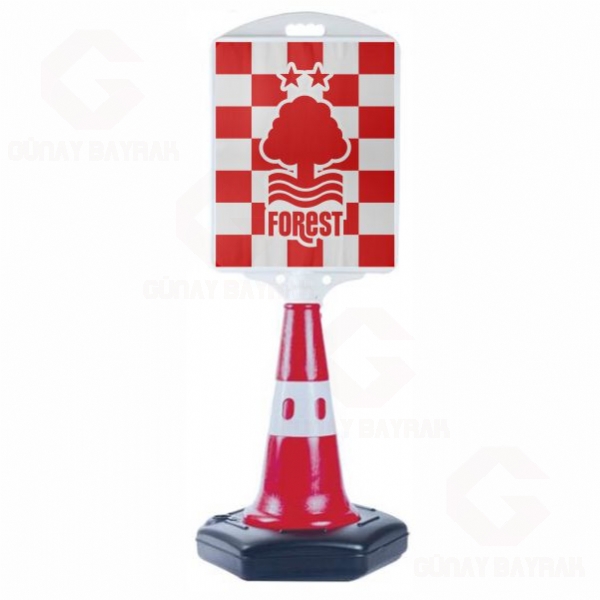 Nottingham Forest Football Club Orta Boy Yol Reklam Duba