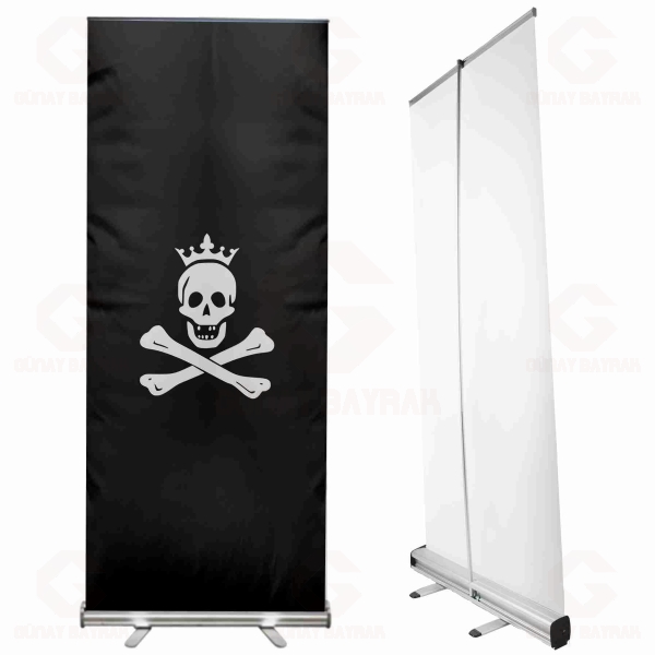 Of The King Of The Pirates Roll Up Banner