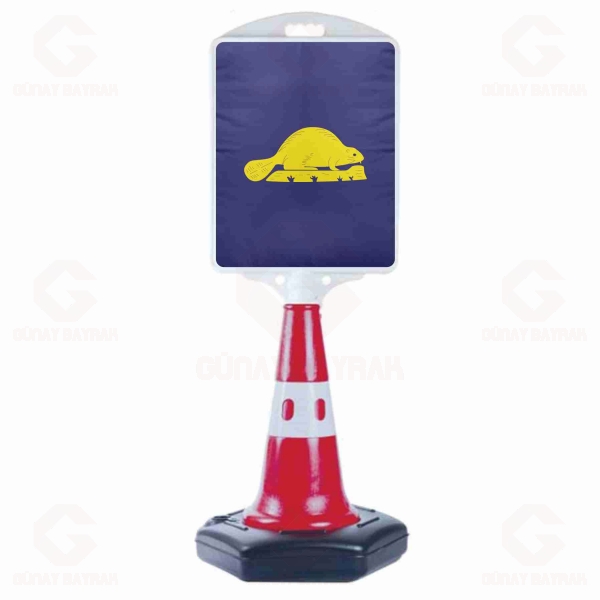 Oregon Reverse Orta Boy Yol Reklam Duba