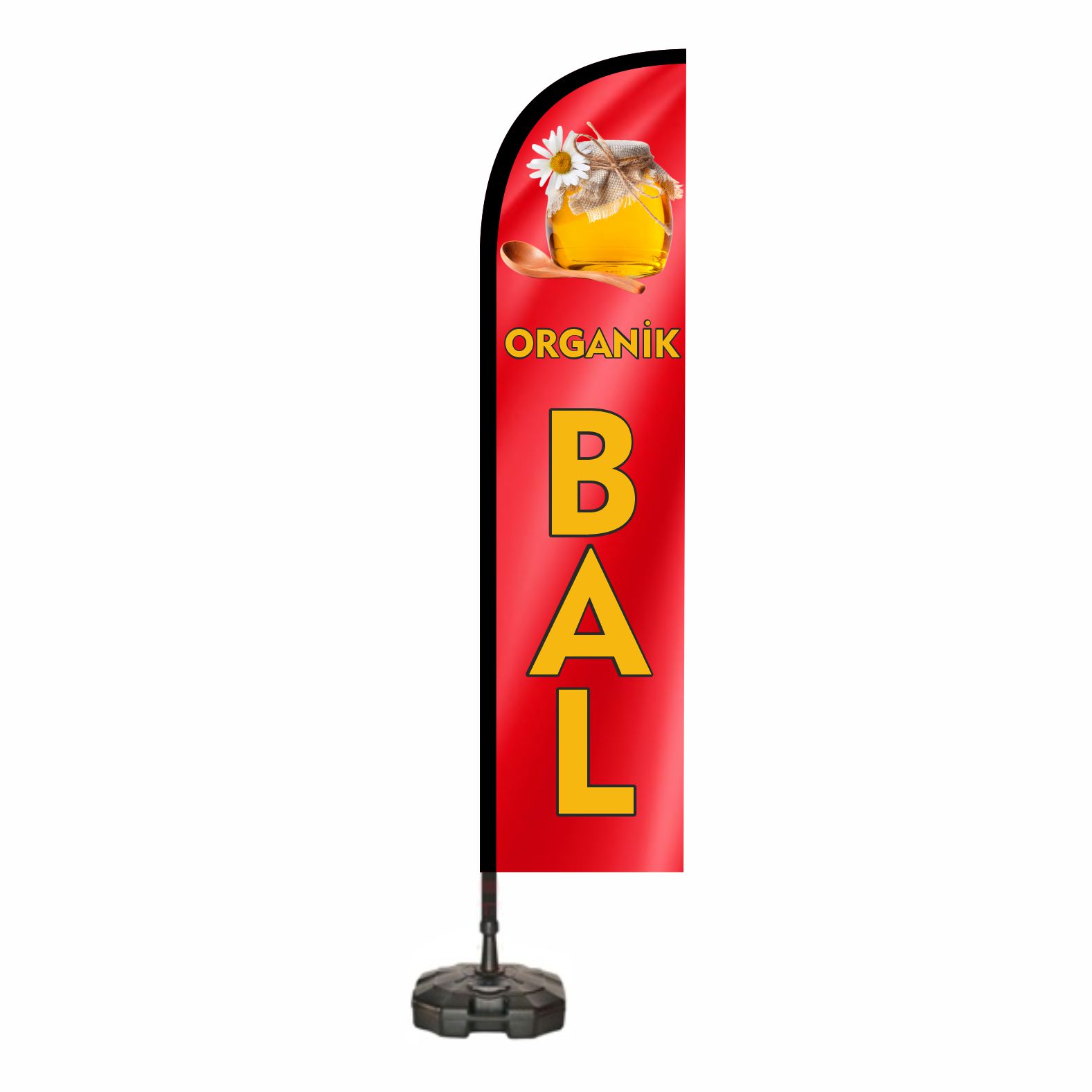 Organik Bal Kald�r�m Bayraklar�