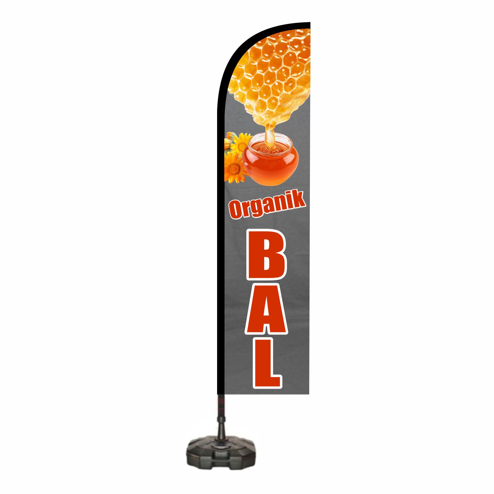 Organik Bal Yol Bayraklar�