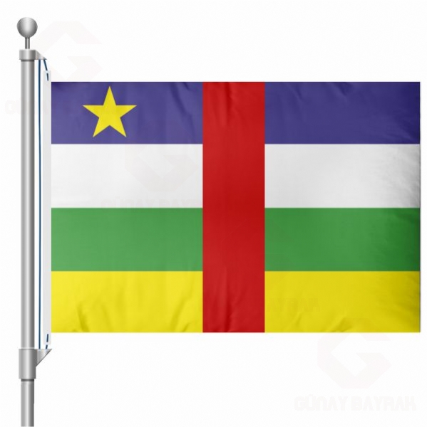 Orta Afrika Cumhuriyeti Bayra Orta Afrika Cumhuriyeti Flamas