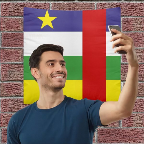 Orta Afrika Cumhuriyeti Selfie ekim Manzaralar