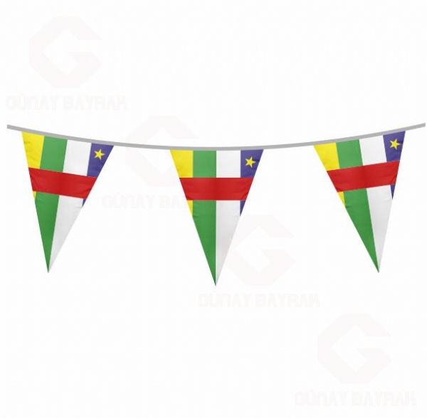 Orta Afrika Cumhuriyeti ��gen Bayrak
