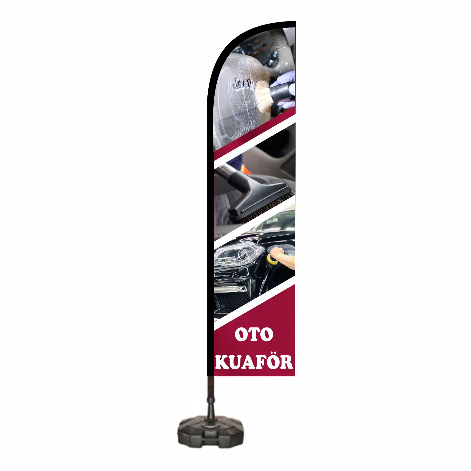 Oto Kuaf�r Yelken Bayraklar�