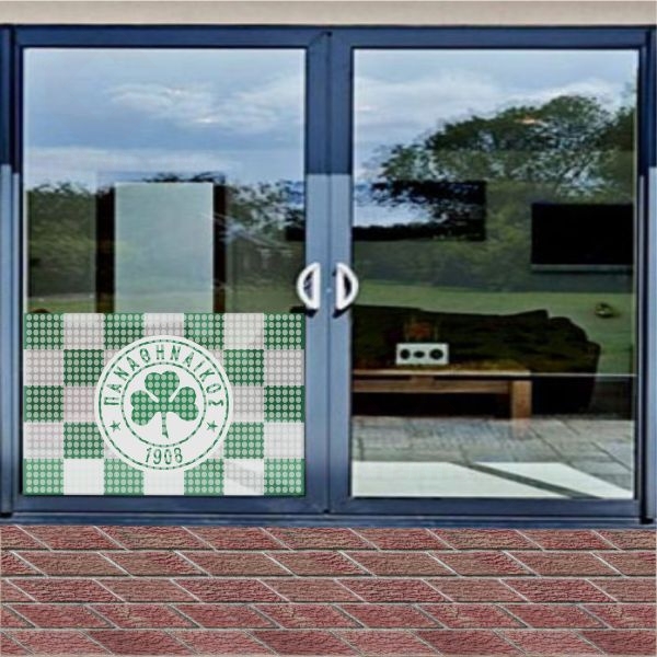 Panathinaikos FC Cam Folyo One Way Vision Bask�