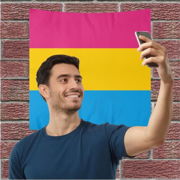 Pansexuality Pride Selfie ekim Manzaralar