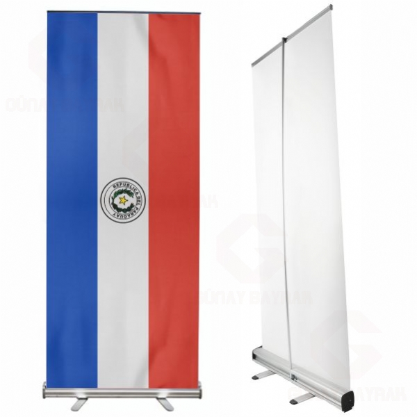 Paraguay Roll Up Banner