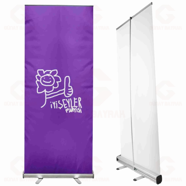 Party Of Good Deeds Roll Up Banner
