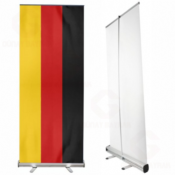 Peoples State Of Reuss Roll Up Banner