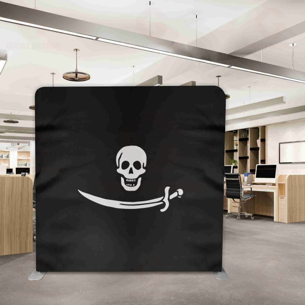 Pirate Bartholomew Roberts Backdrop Stand