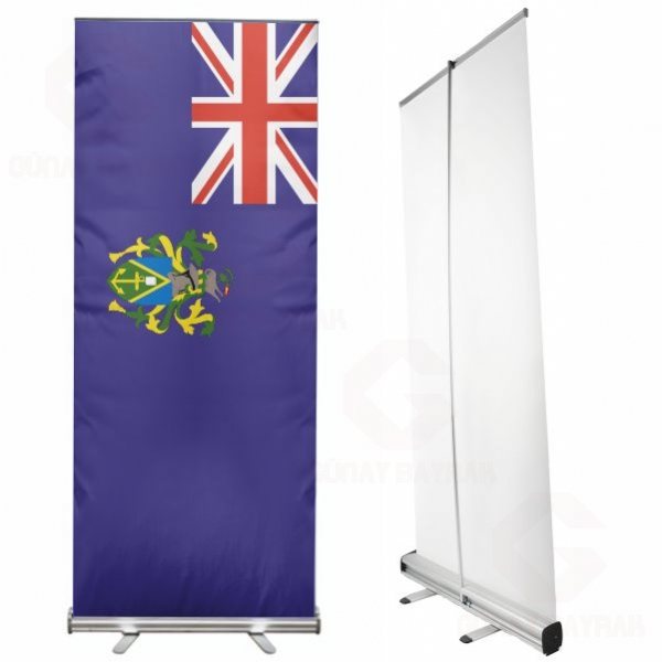 Pitcairn Adalar Roll Up Banner
