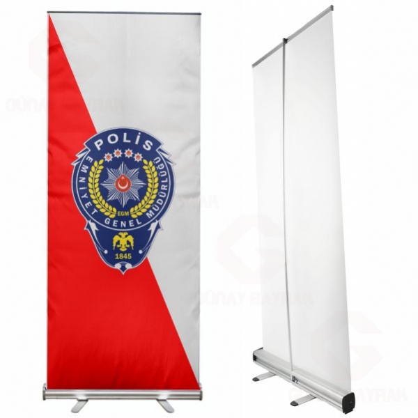Polis Roll Up Banner
