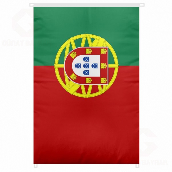 Portekiz Bina Boyu Byk Bayrak