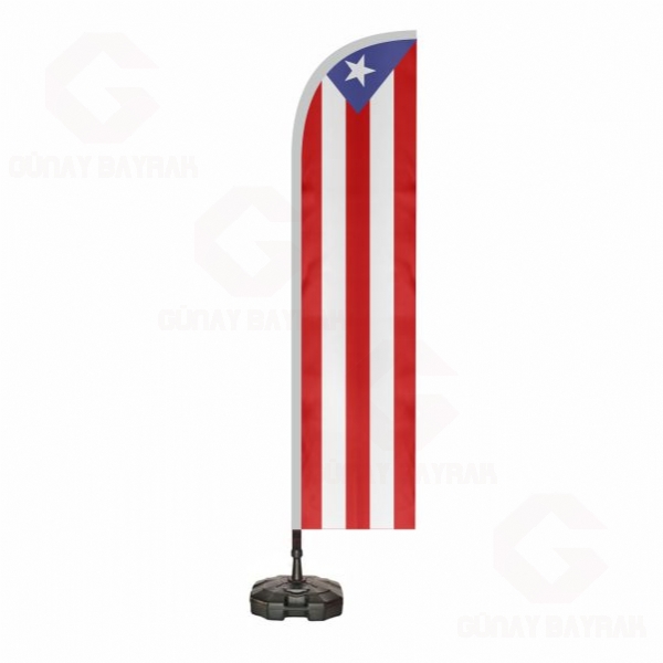 Porto Riko Yelken Bayraklar
