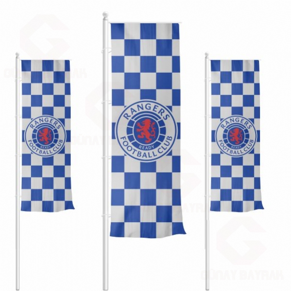 Rangers Football Club Dikey �ekilen Bayraklar