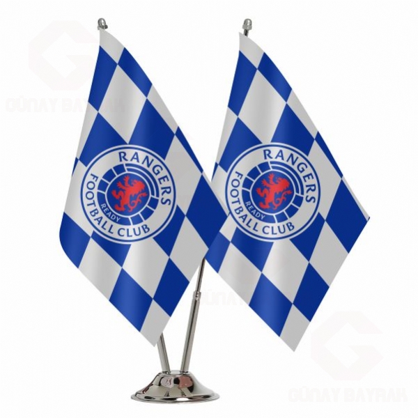 Rangers Football Club ikili Masa Bayra��