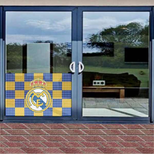 Real Madrid CF Cam Folyo One Way Vision Bask