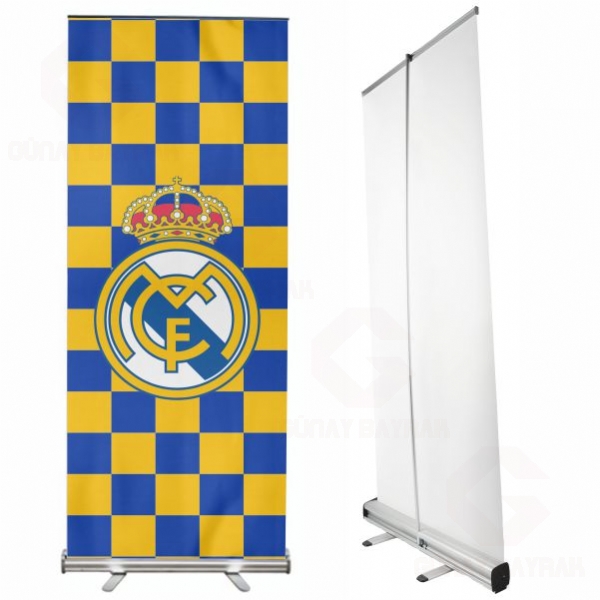 Real Madrid CF Roll Up Banner