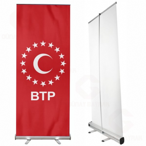 Roll Up Banner Bamsz Trkiye Partisi Roll Up Banner