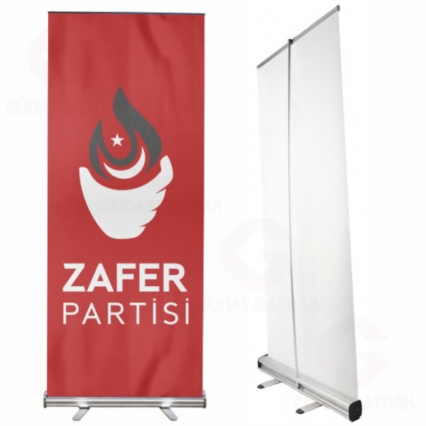Roll Up Banner Krmz Zafer Partisi Roll Up Banner