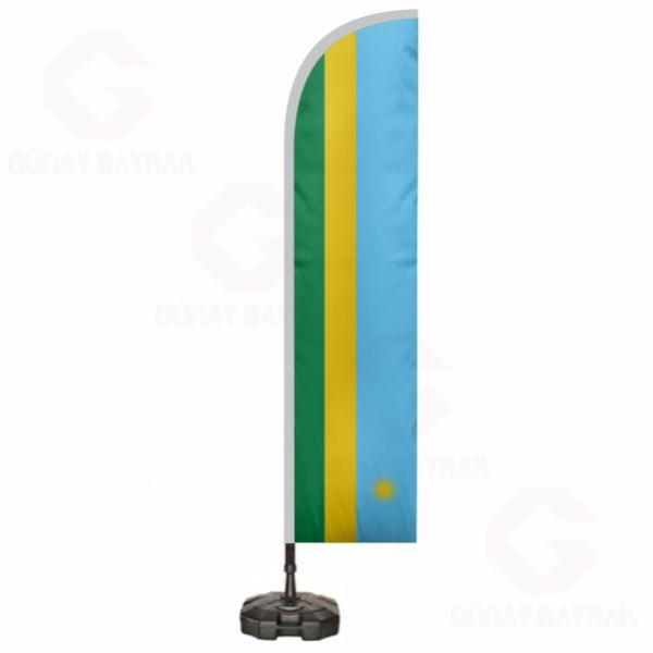 Ruanda Yelken Bayraklar