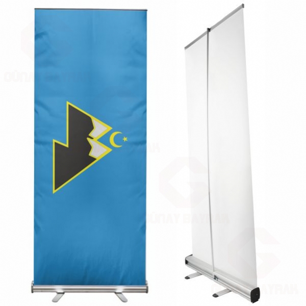 Rusya Kara�ay T�rkleri Roll Up Banner