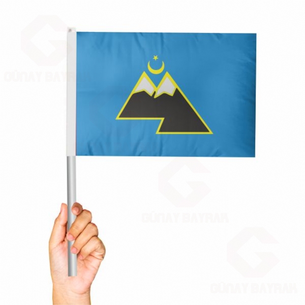 Rusya Kara�ay T�rkleri Sopal� Bayrak