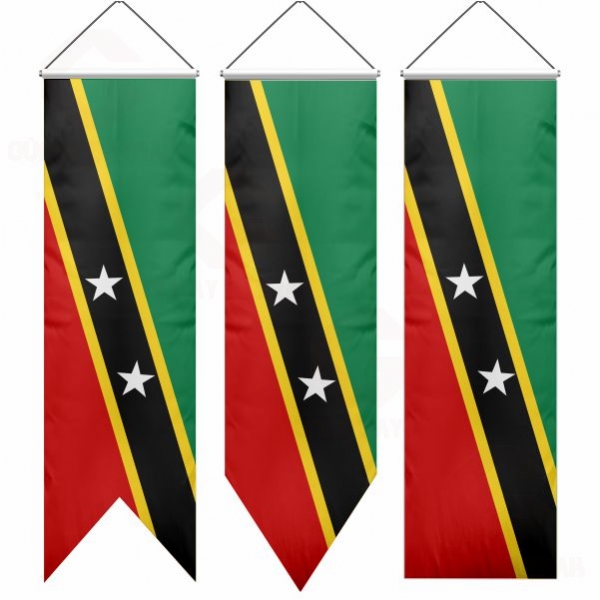 Saint Kitts ve Nevis Krlang Bayraklar