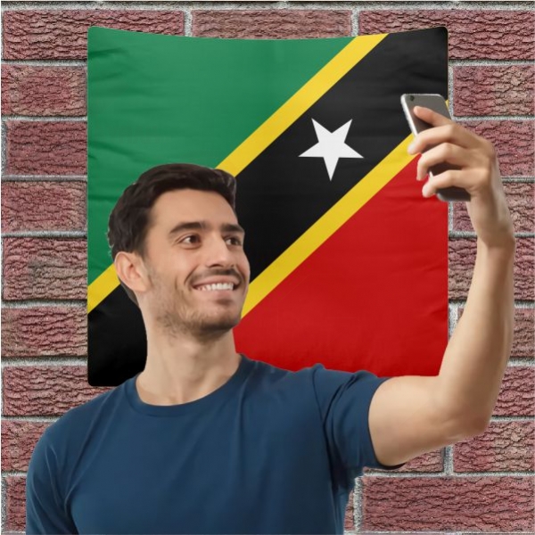 Saint Kitts ve Nevis Selfie ekim Manzaralar